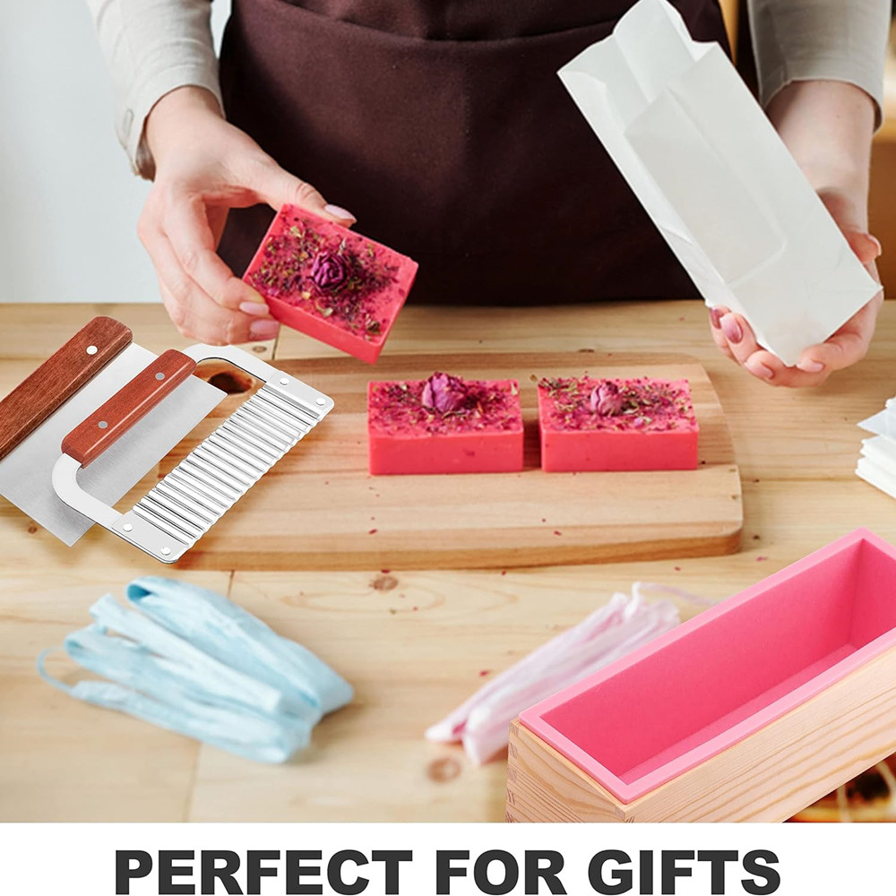 1.2L 실리콘 비누 몰드 키트 42온스 나무 실리콘  - Soap Making Kit For Beginners 리뷰 및 가격